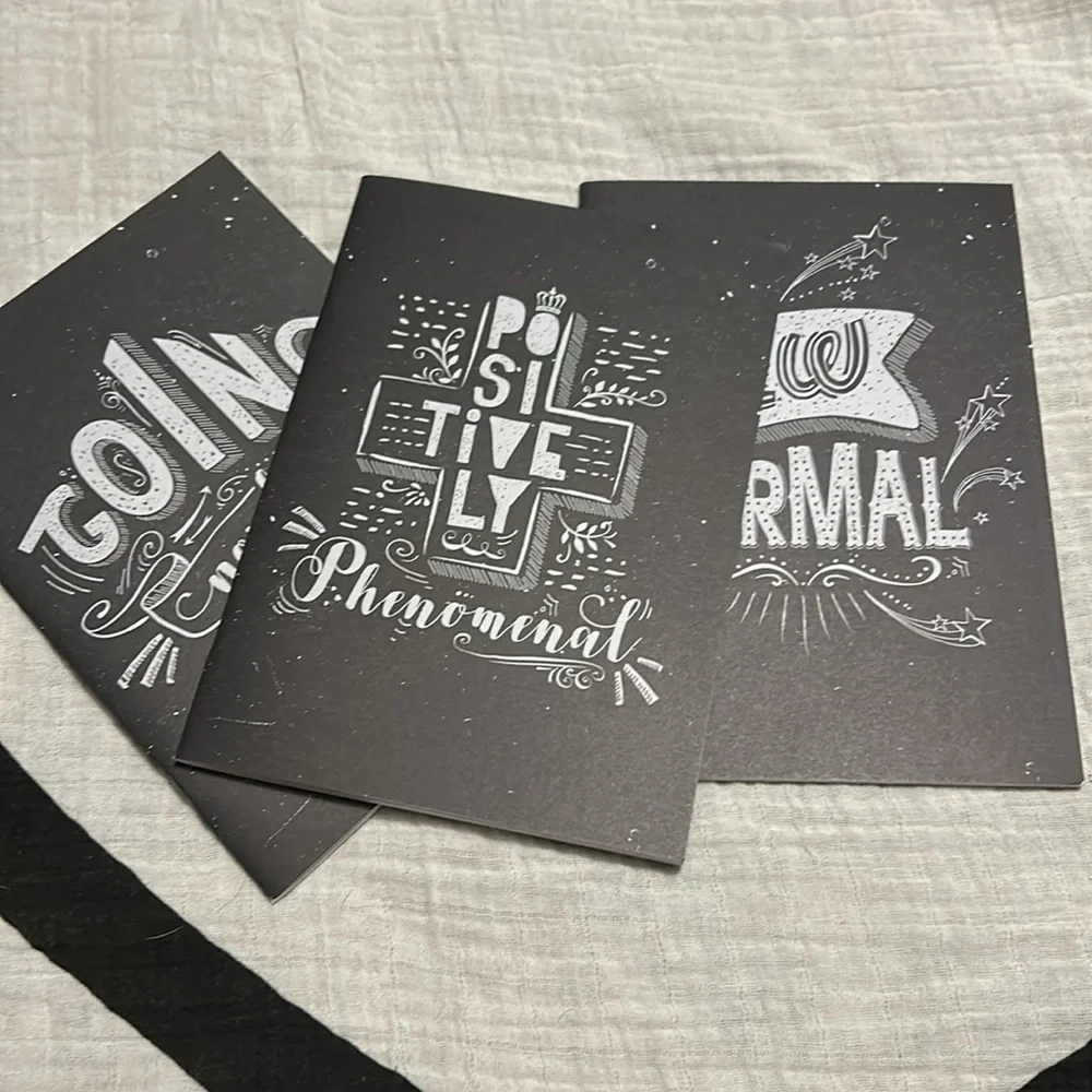 Saturnery A5 notebooks 3 pack